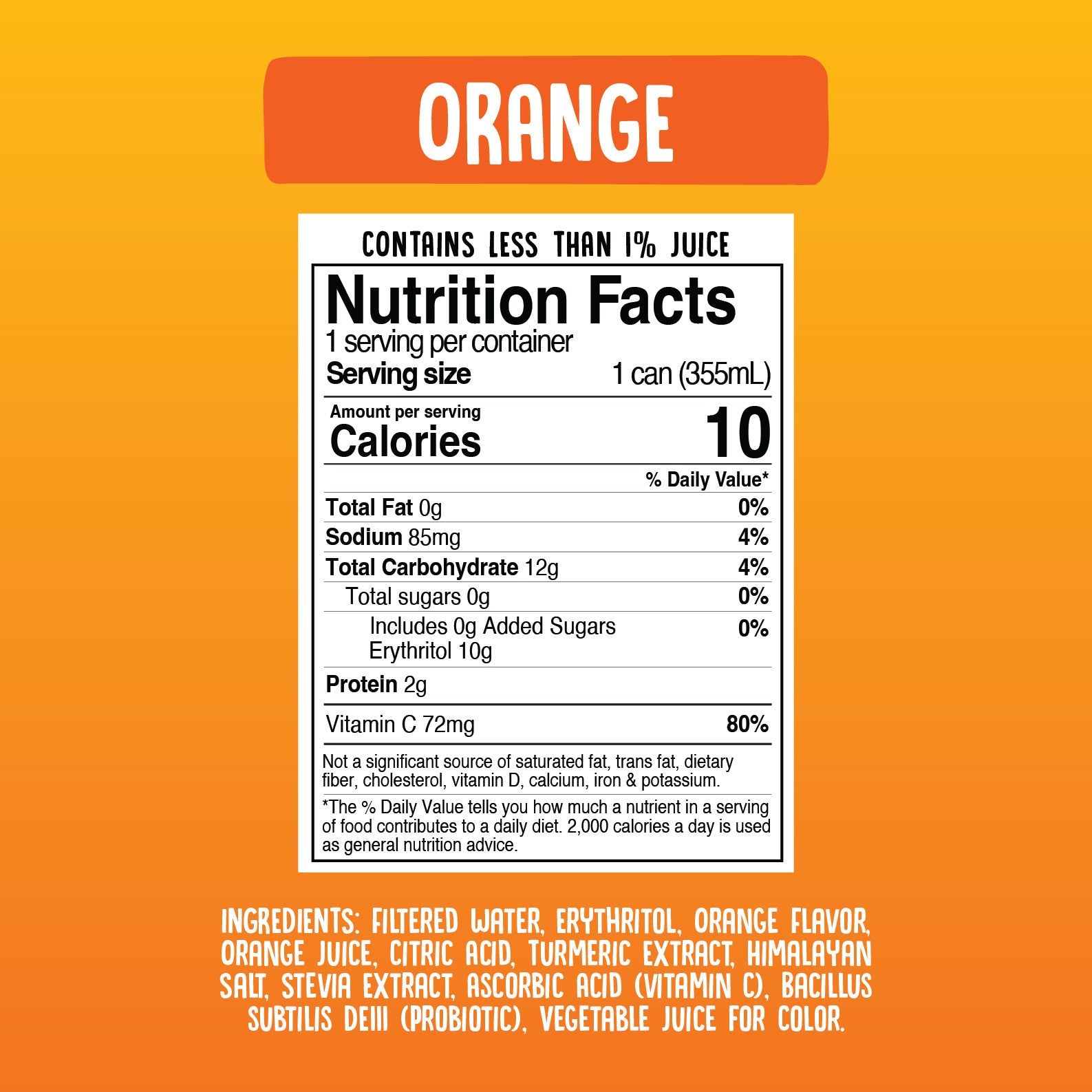Orange - Cove Soda