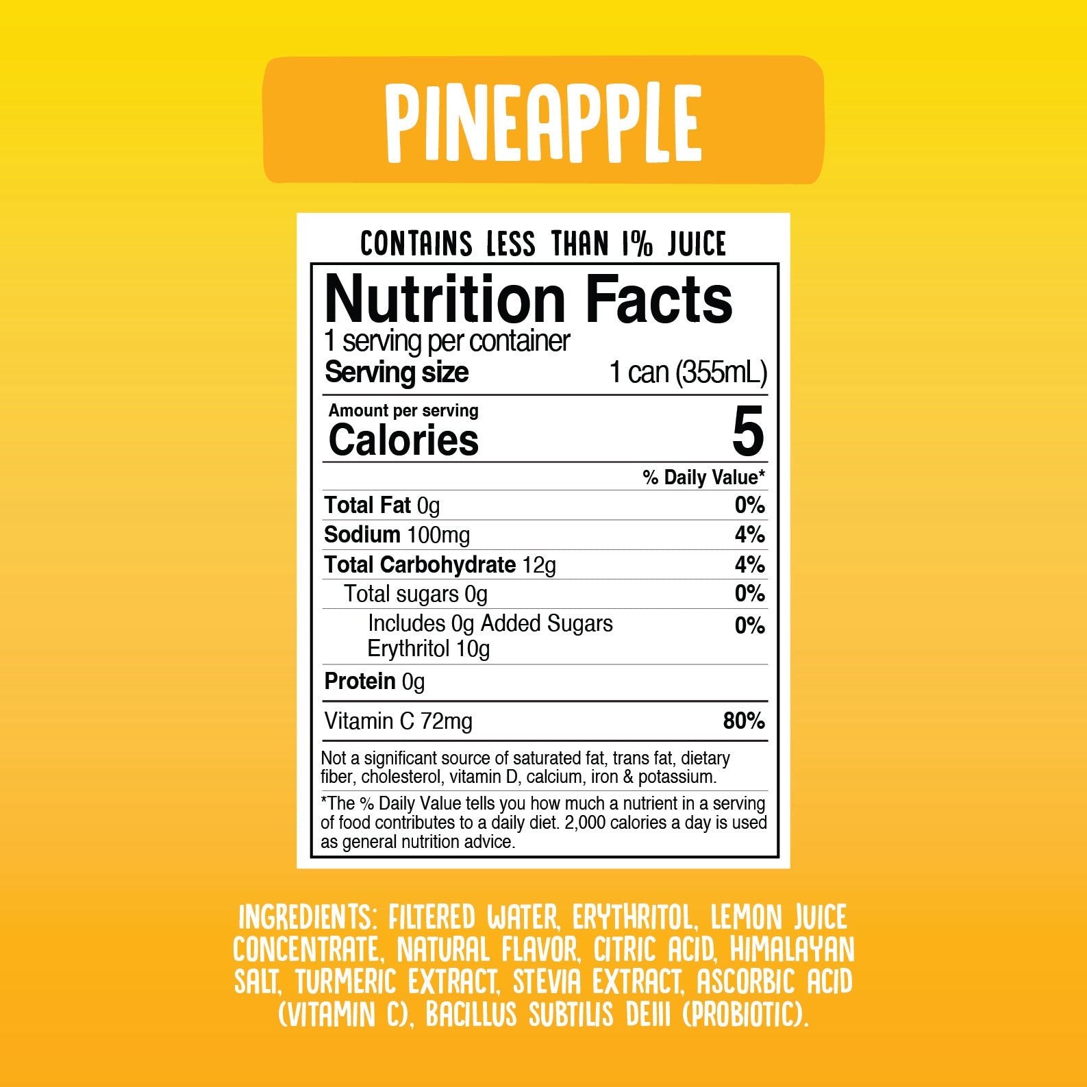 Pineapple - Cove Soda