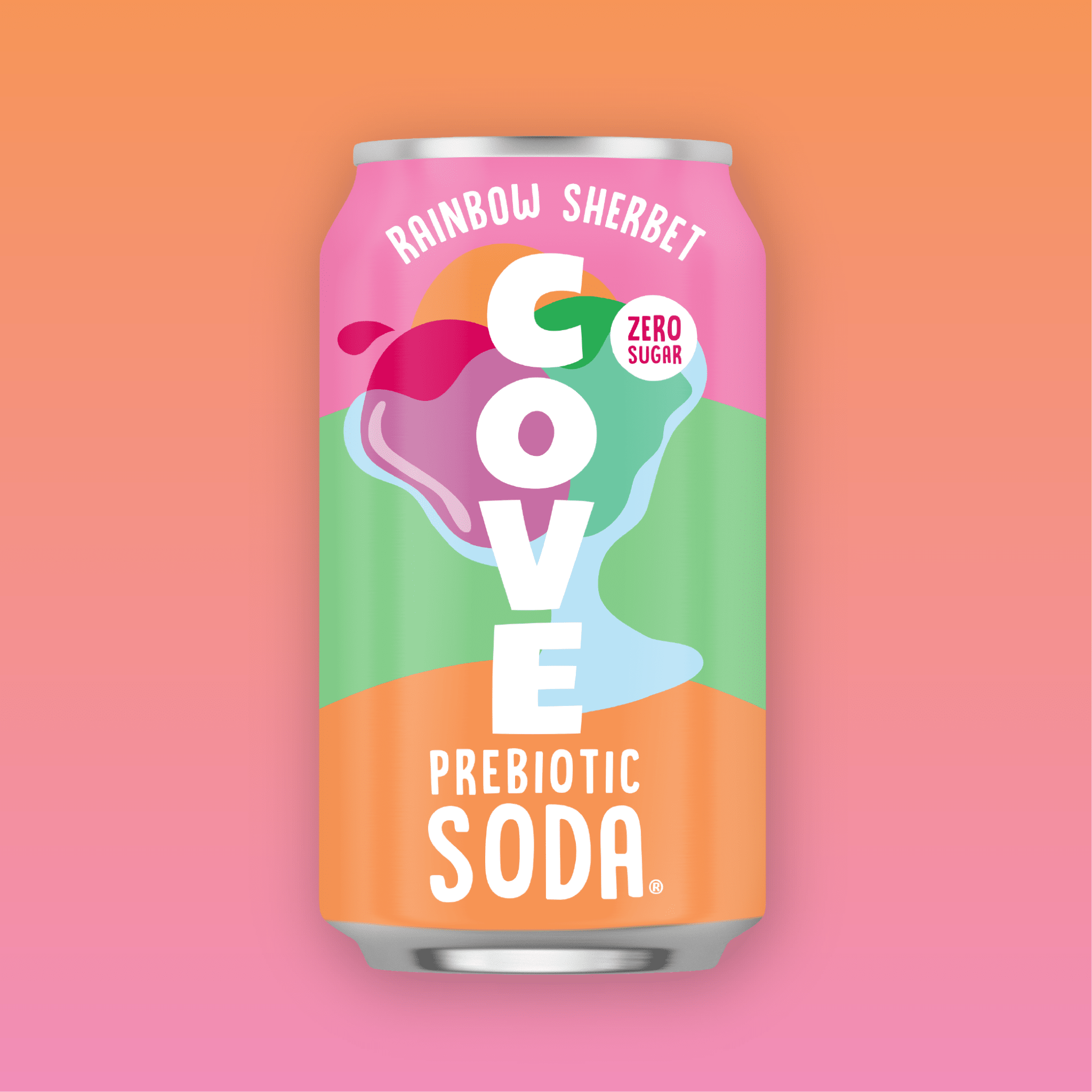 Rainbow Sherbet - Cove Soda